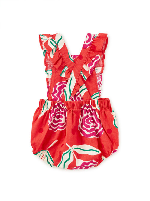 Ruffle Bubble Baby Romper
