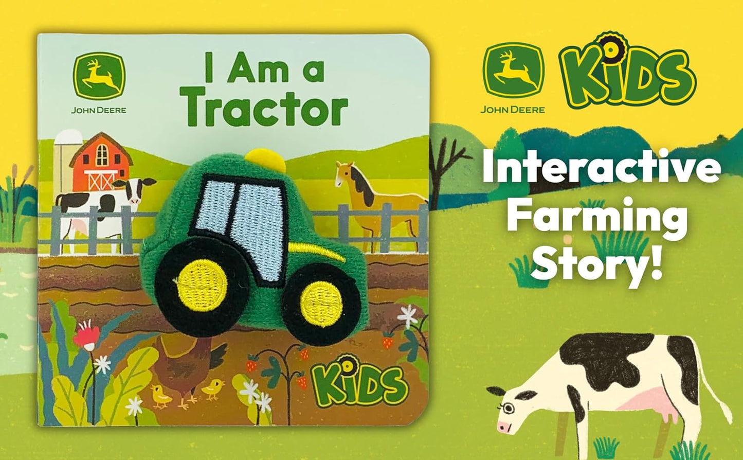 John Deere Kids: I Am A Tractor Puppet Book
