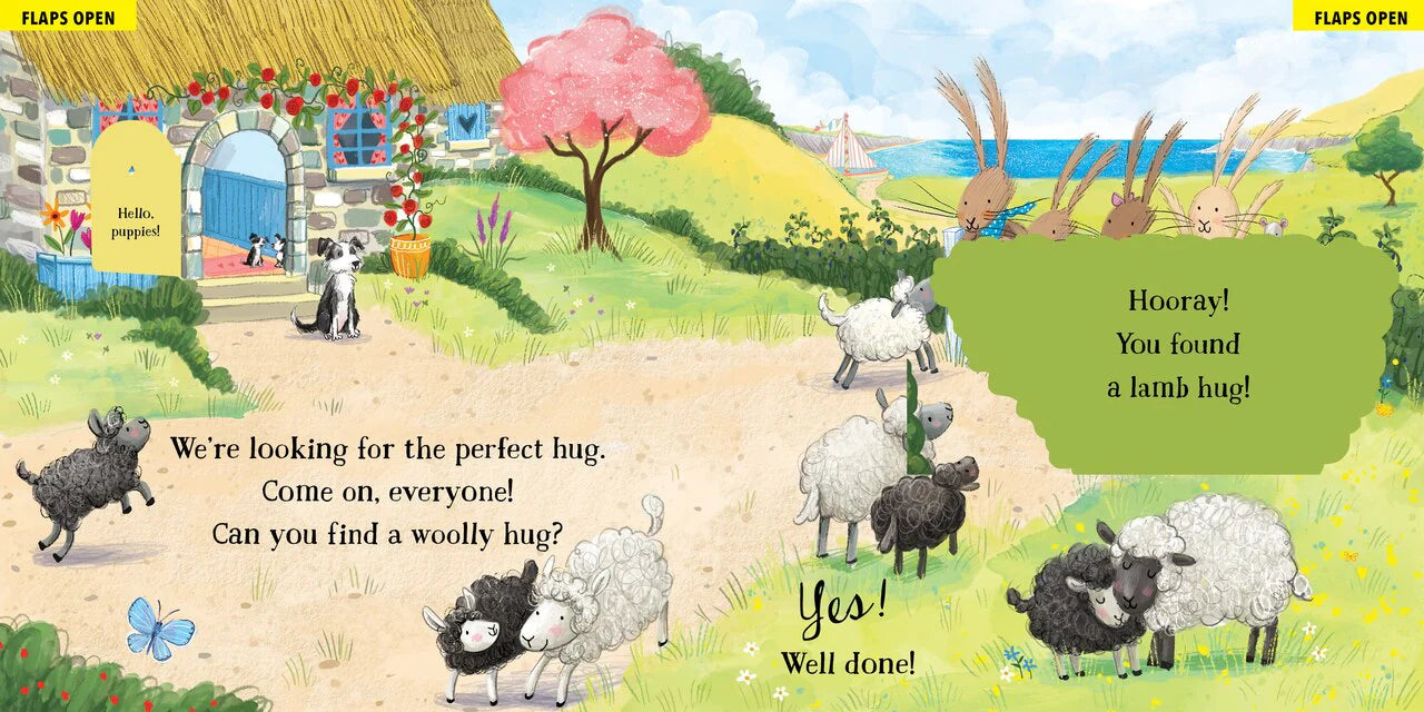 We're Looking For The Perfect Hug: A Lift-the-Flap Adventure