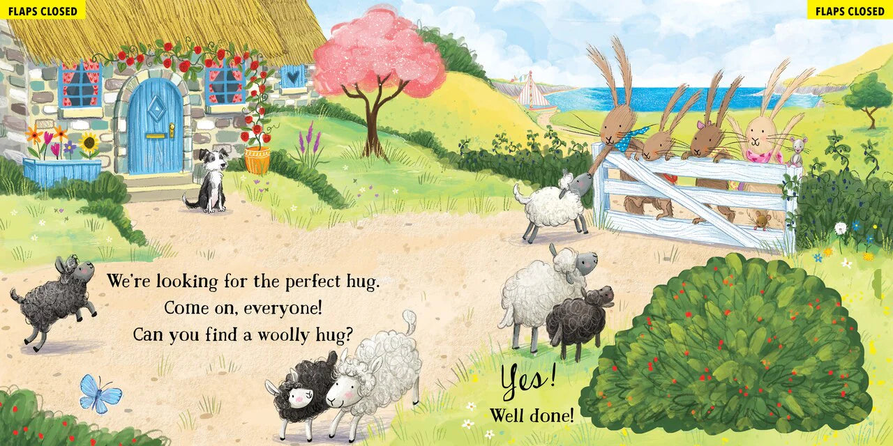 We're Looking For The Perfect Hug: A Lift-the-Flap Adventure