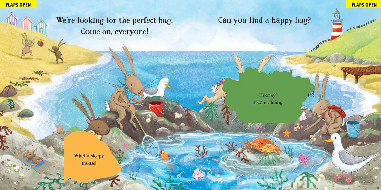 We're Looking For The Perfect Hug: A Lift-the-Flap Adventure