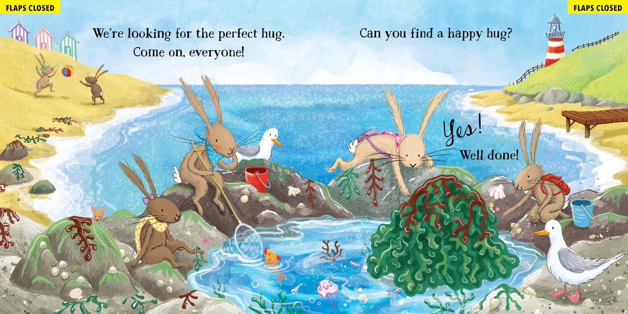 We're Looking For The Perfect Hug: A Lift-the-Flap Adventure