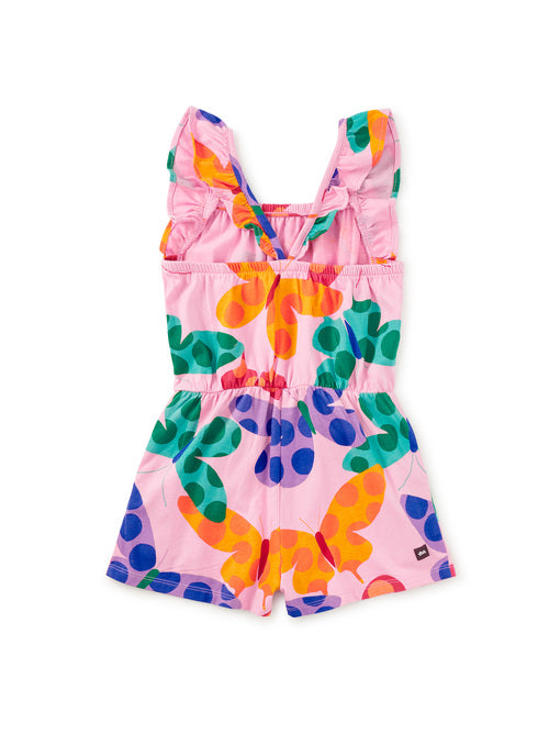 Ruffle Strap Romper