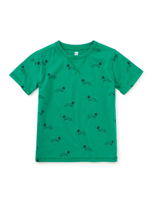 Printed Tee - Dachshunds