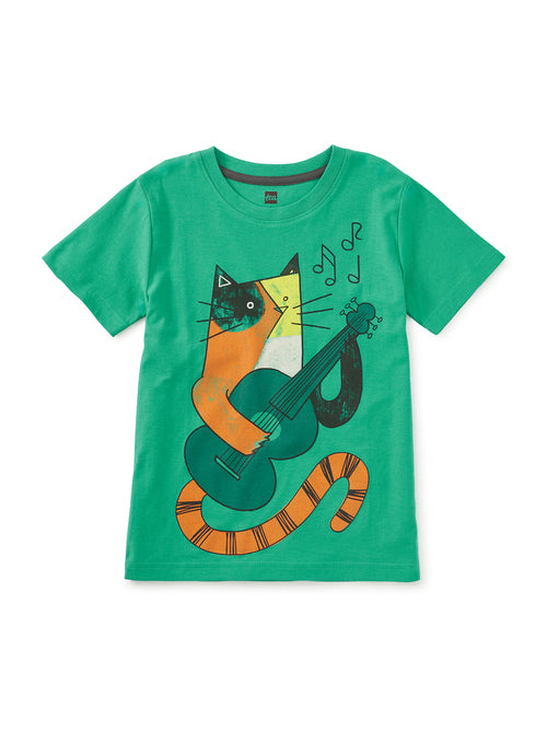 Flamenco Feline Graphic Tee
