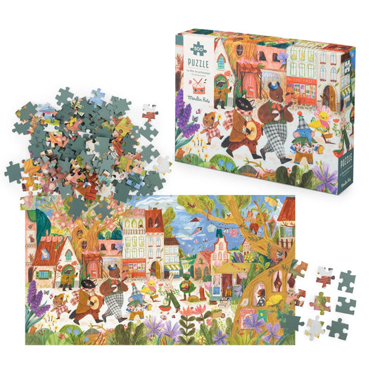 LES MINOUCHKAS - THE SPRING FESTIVAL PUZZLE 500 PCS