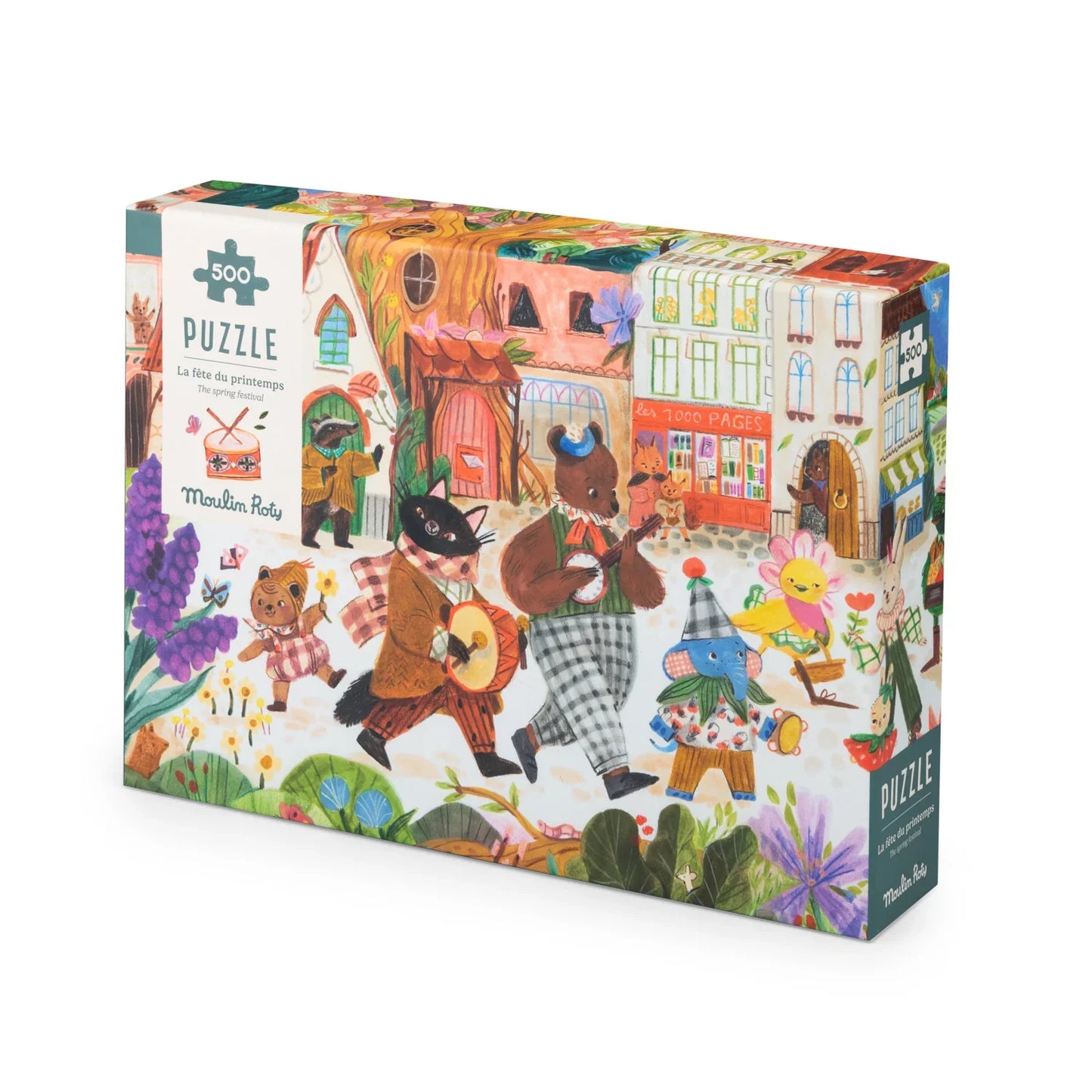 LES MINOUCHKAS - THE SPRING FESTIVAL PUZZLE 500 PCS