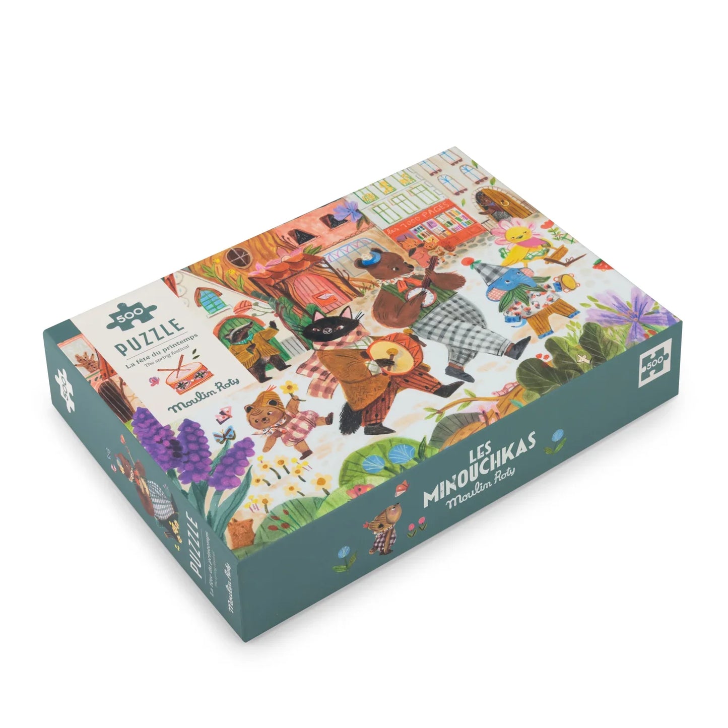 LES MINOUCHKAS - THE SPRING FESTIVAL PUZZLE 500 PCS