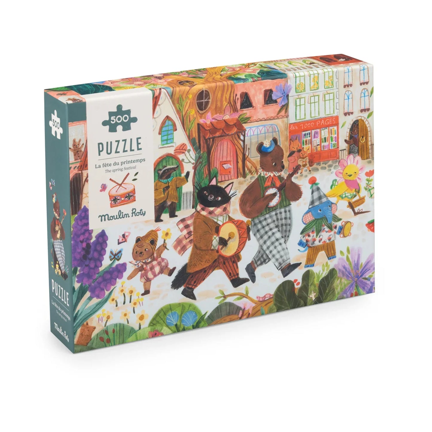 LES MINOUCHKAS - THE SPRING FESTIVAL PUZZLE 500 PCS