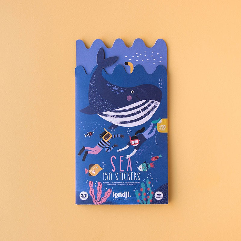 STICKER ACTIVITY SET - CITY, SEA & SPACE MIX