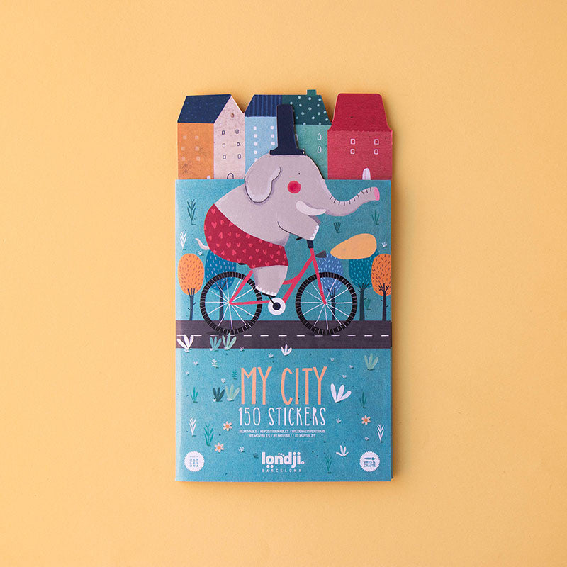 STICKER ACTIVITY SET - CITY, SEA & SPACE MIX