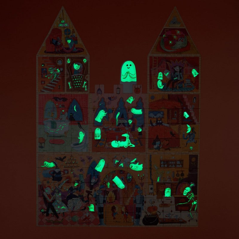 PUZZLE - ENCHANTED ( Glow in the dark & Reversible )