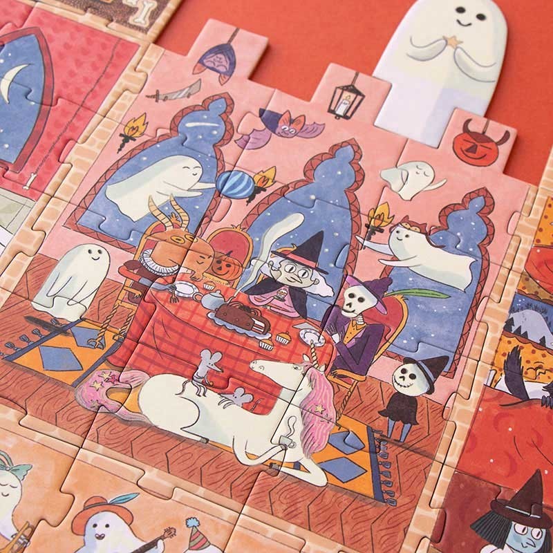 PUZZLE - ENCHANTED ( Glow in the dark & Reversible )