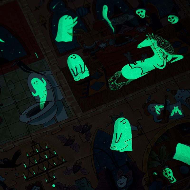 PUZZLE - ENCHANTED ( Glow in the dark & Reversible )