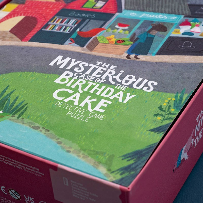 Puzzle & Detective Game - The Mysterious Case of the Birthday Cake