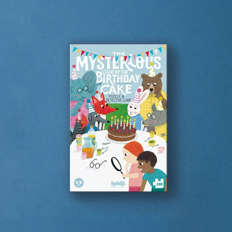 Puzzle & Detective Game - The Mysterious Case of the Birthday Cake