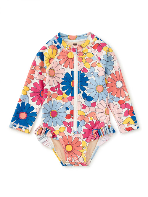 Rash Guard Baby Swimsuit - Daisy Deluxe