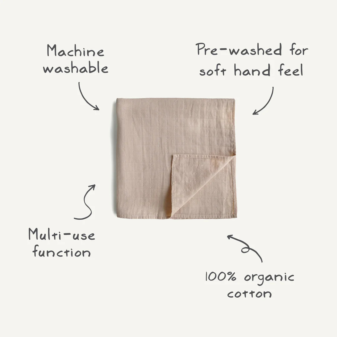 Extra Soft Muslin Swaddle- Bows