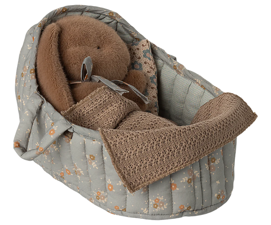 Large Carry Cot - Blue