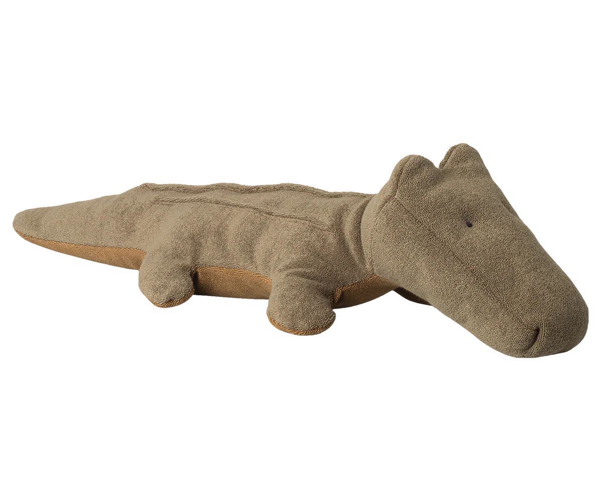 Safari Friends,Crocodile,Medium - Olive Green