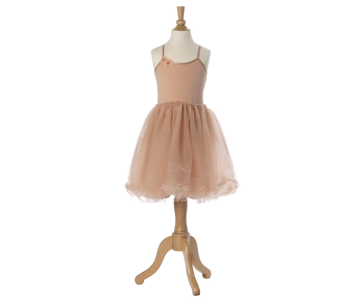 Princess Tulle Dress - Melon (2-3 years)