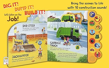 Dig It! Dump It! Build It! - Sound Book