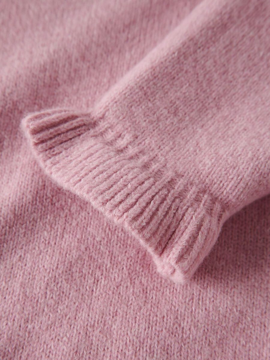 Knitted  pullover -Lilac