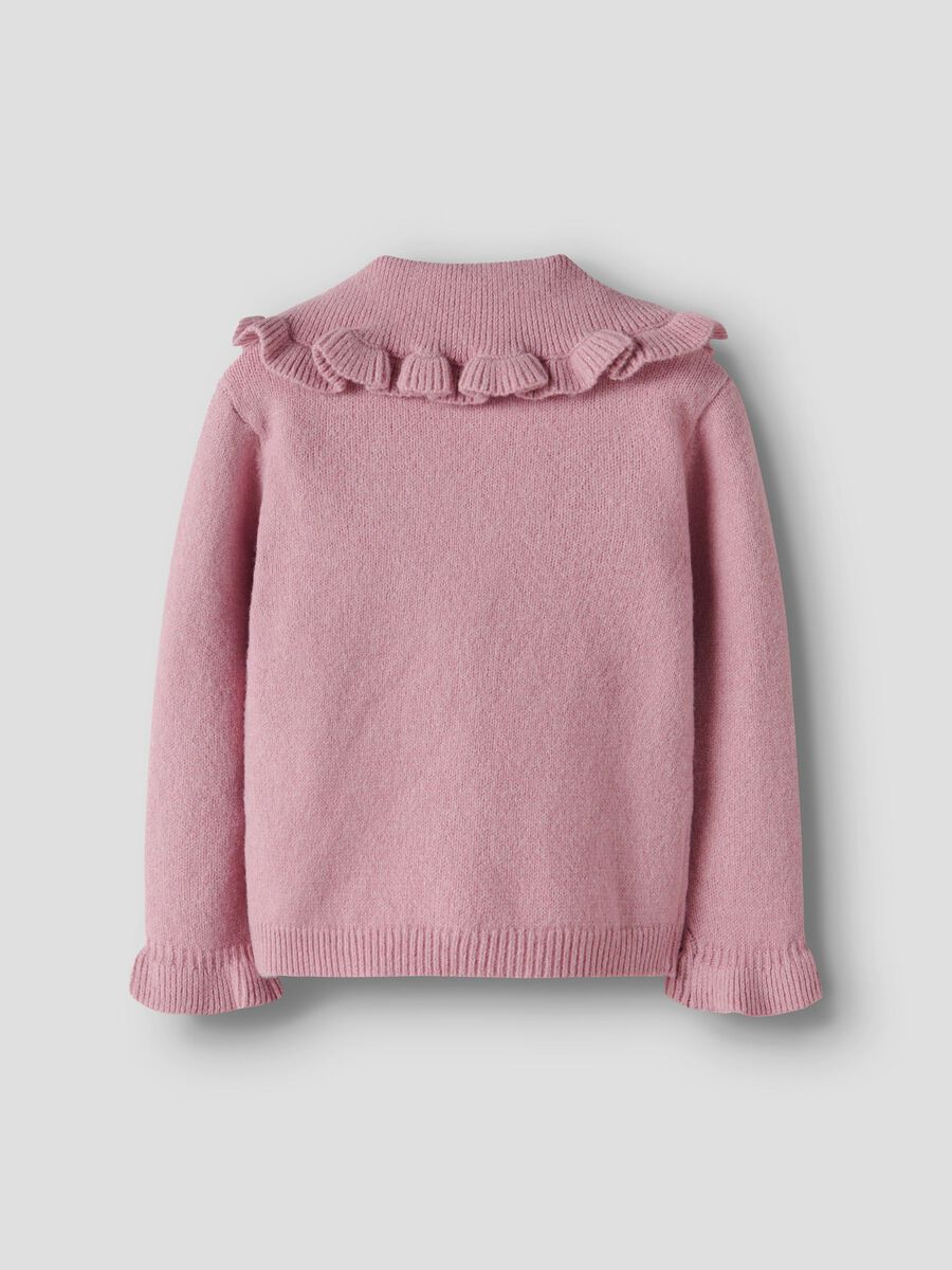 Knitted  pullover -Lilac