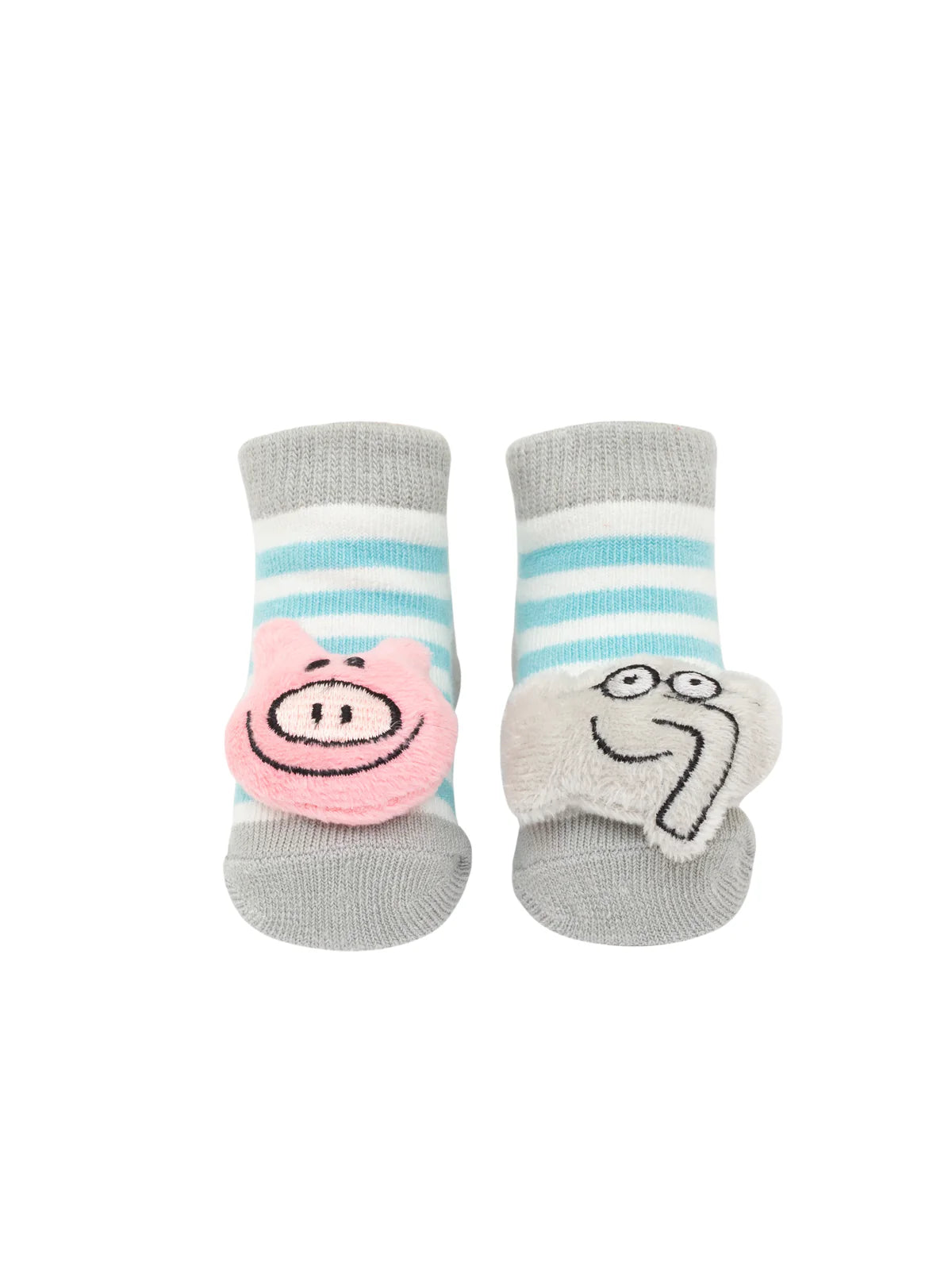 Mo Willems Baby Rattle Socks (2-pack) - 0-12m