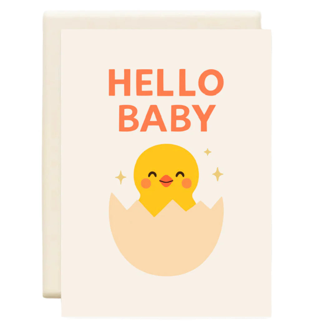 Hatched Egg - New Baby Greeting card