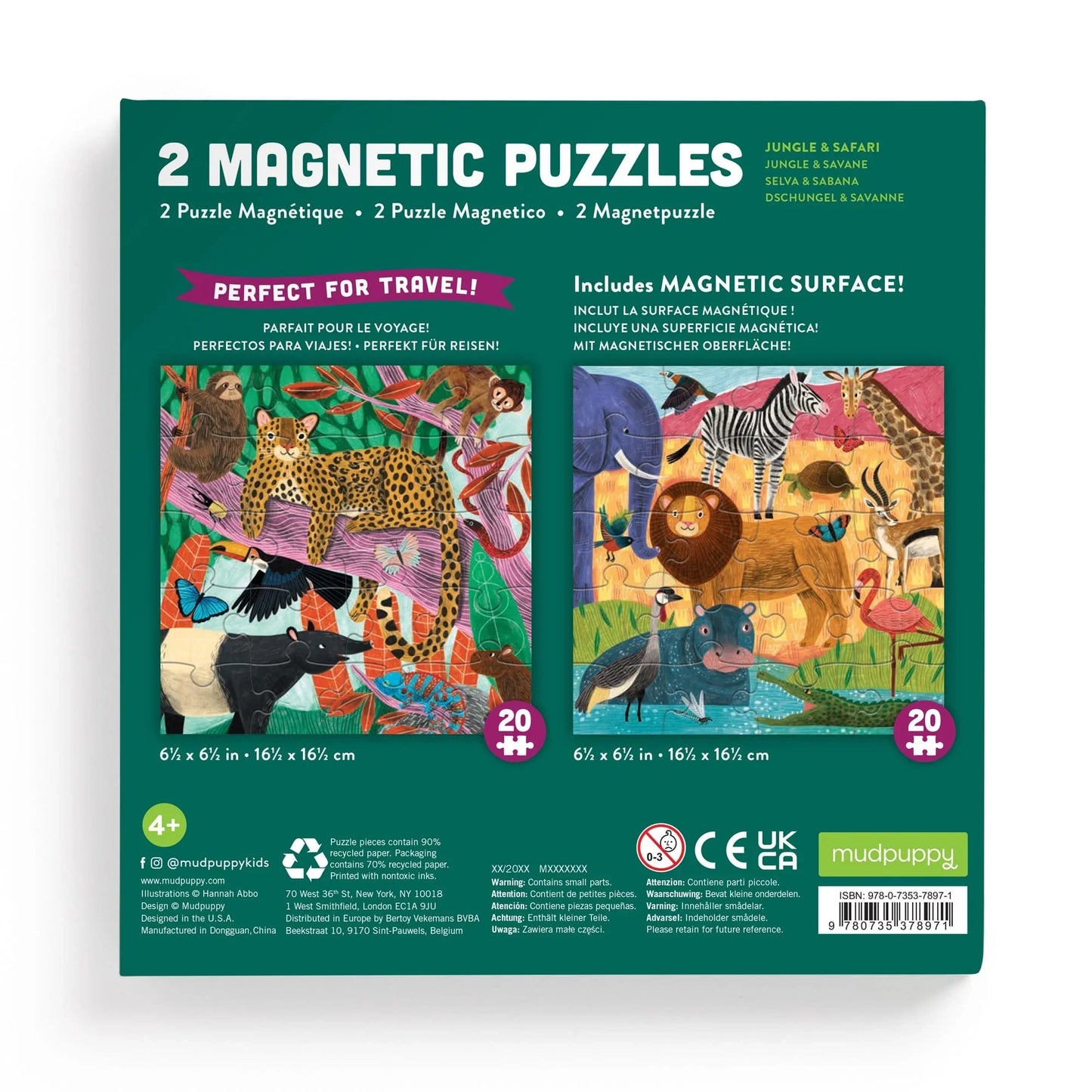 Magnetic Puzzles Set