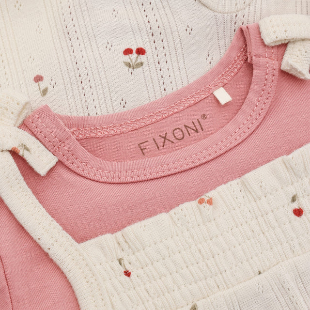 Pointelle Overall Set
