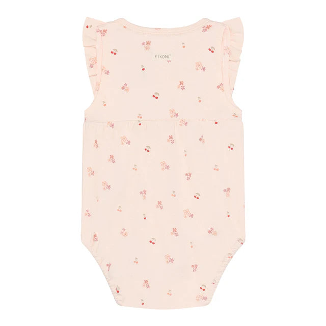 Cherry Print Romper