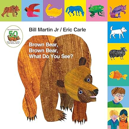Lift-The-Tab: Brown Bear, Brown Bear, What Do You See? (Brown Bear and Friends) Board Book