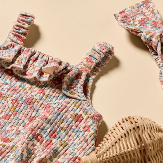 Summer Bloom Organic Playsuit
