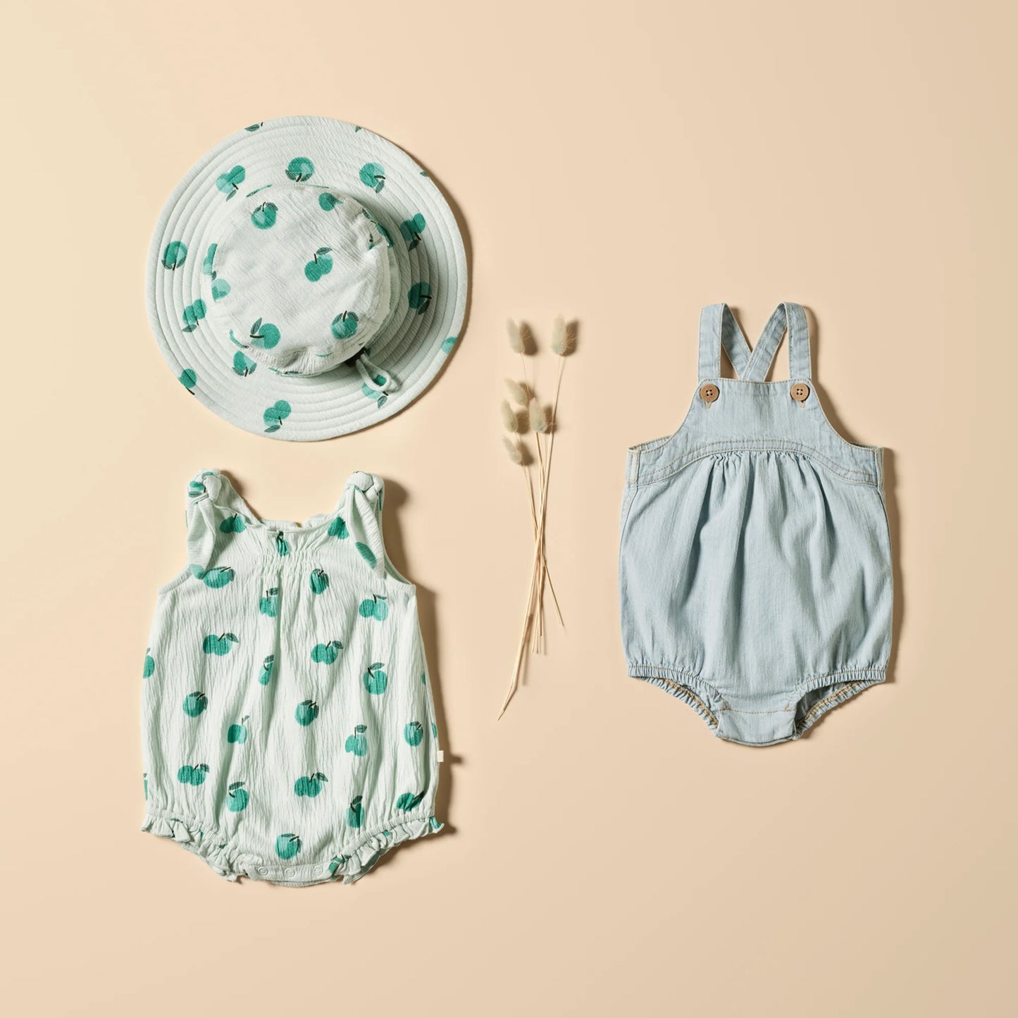 Organic Denim Bodysuit