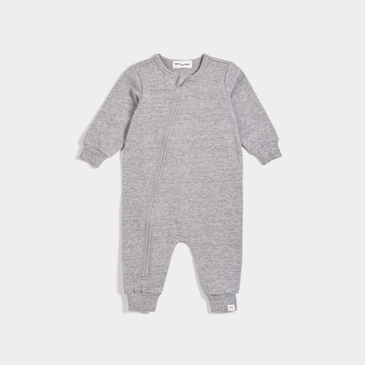 Miles Basics Heather Grey Playsuit