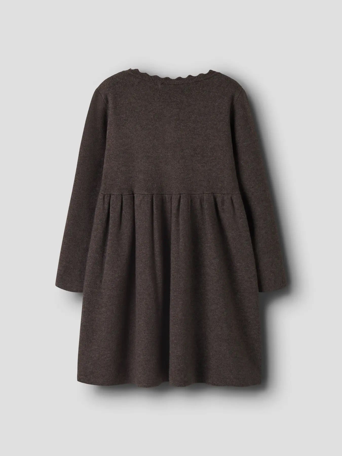 Nalie Knit Dress - Brown Melange