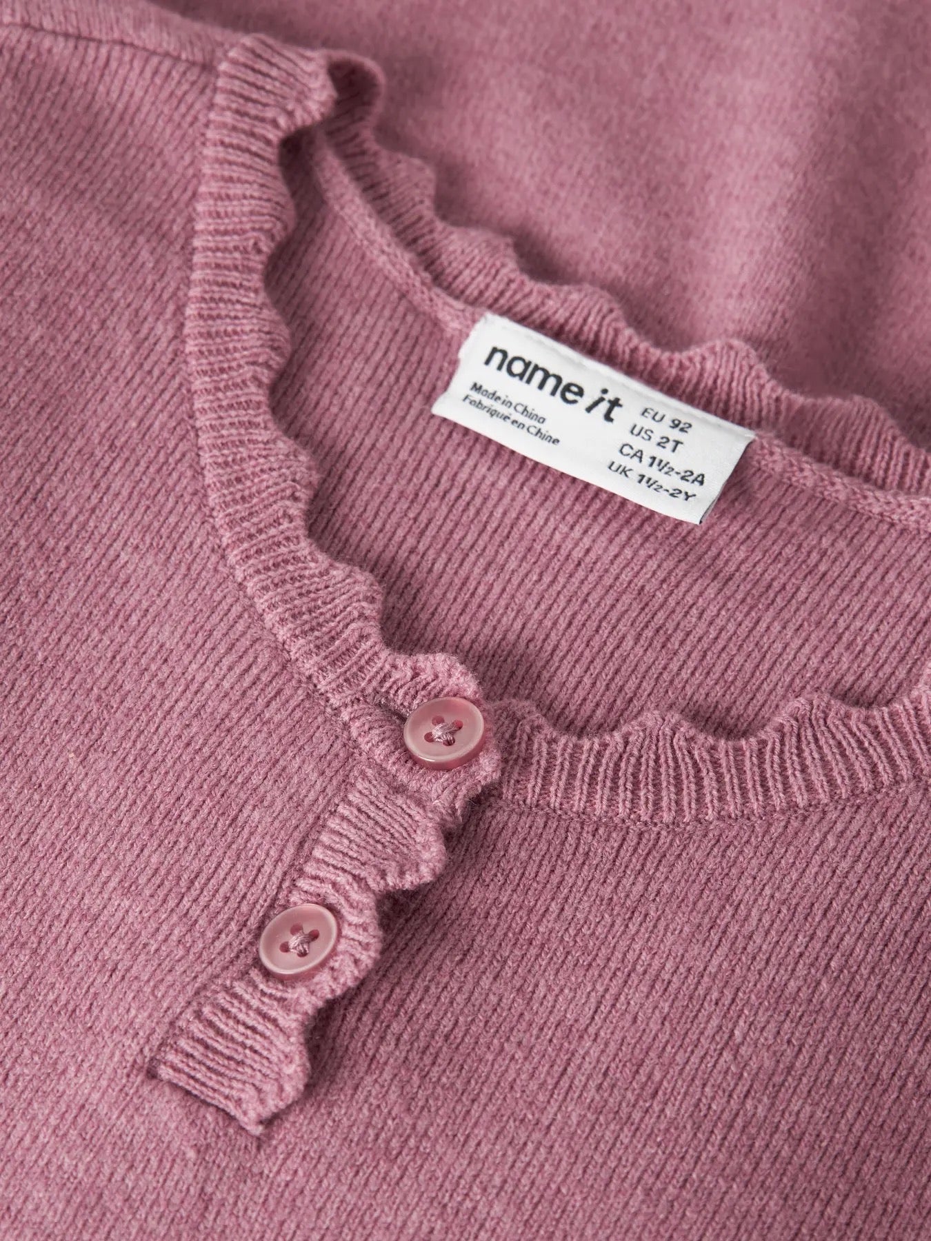 Nalie LS Knit Dress-Lillas