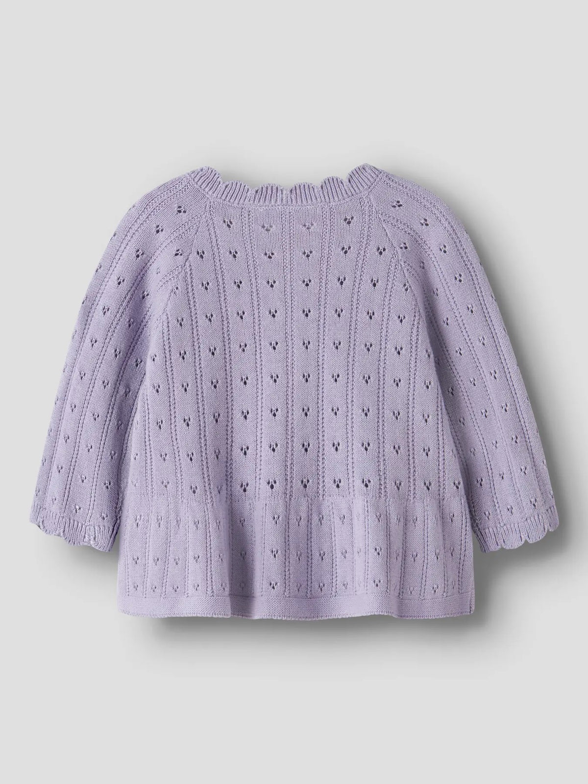 Oxenia LS Knit Cardigan - Heirloom Lilac