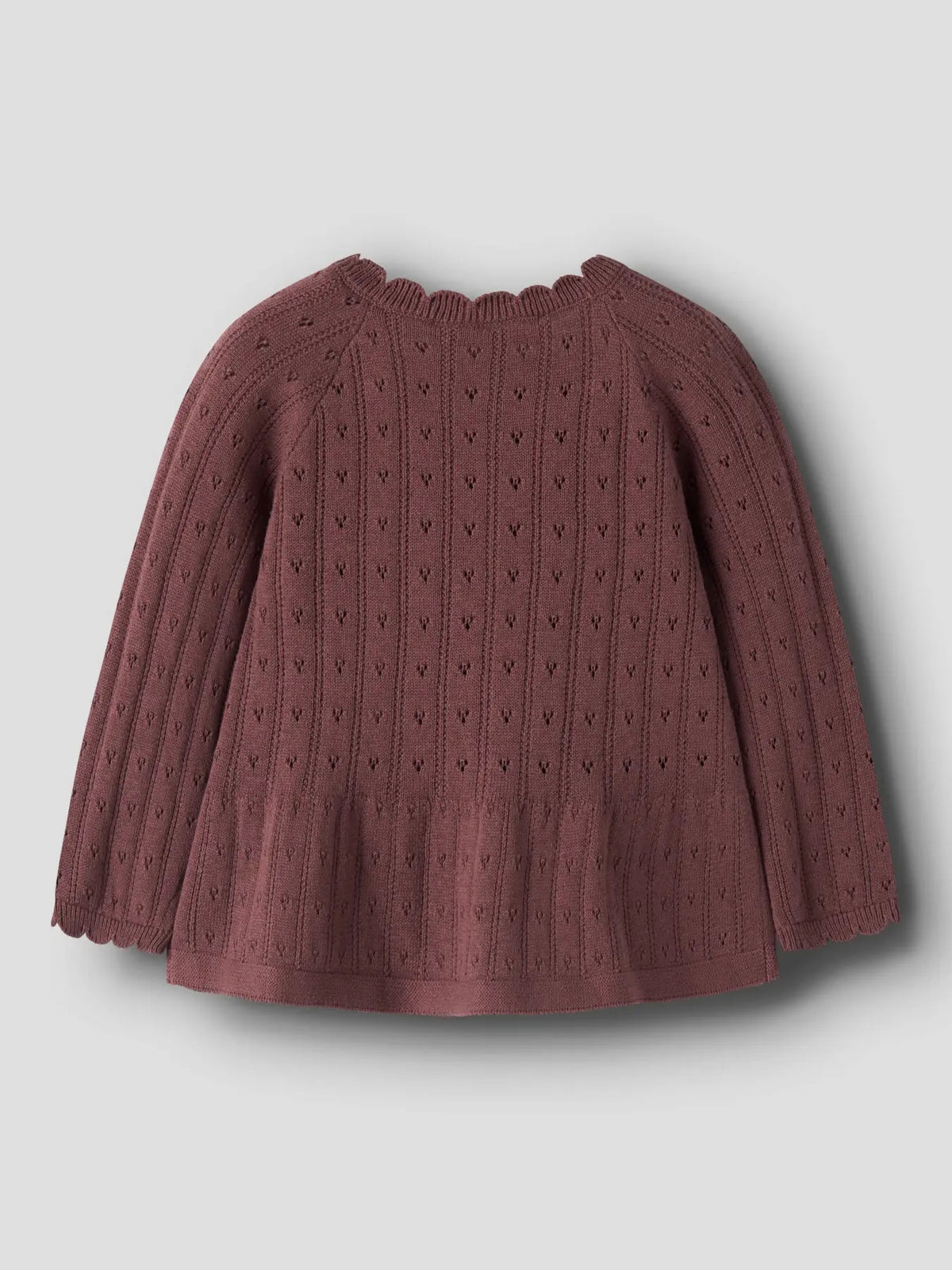 Oxenia LS Knit Cardigan - Wild Ginger