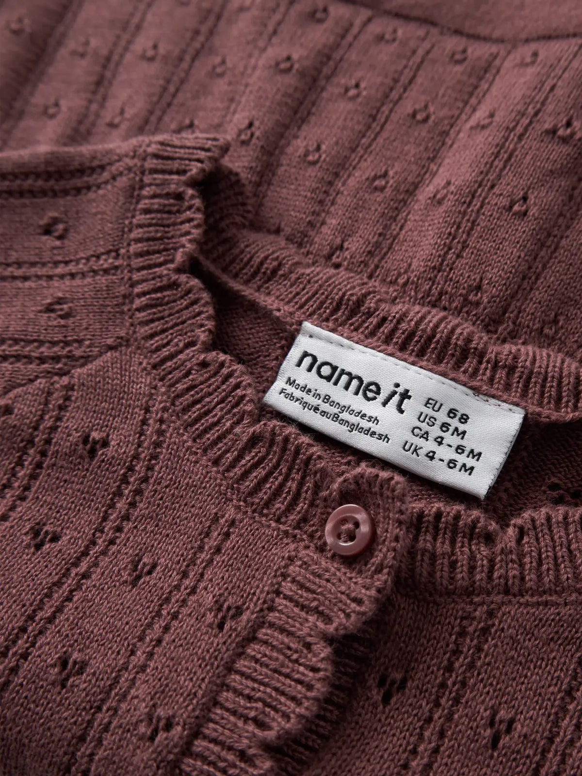 Oxenia LS Knit Cardigan - Wild Ginger