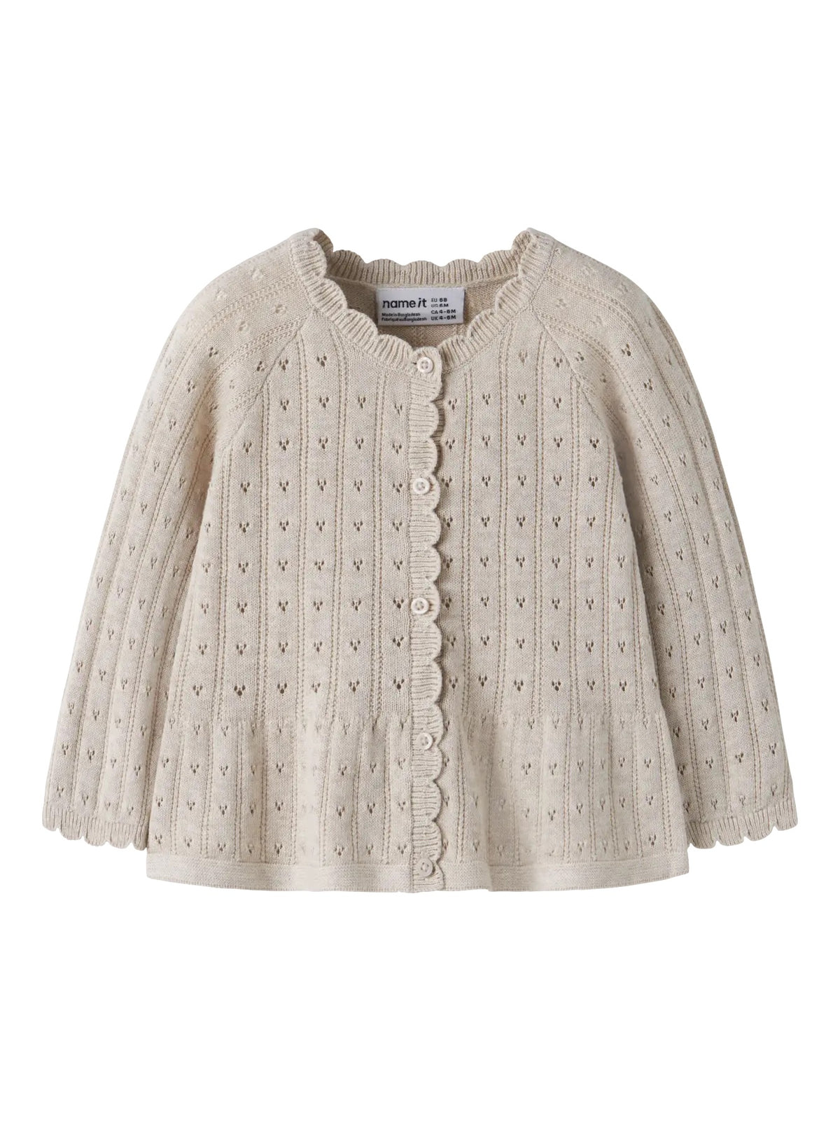 Oxenia LS Knit Cardigan - Peyote Melange