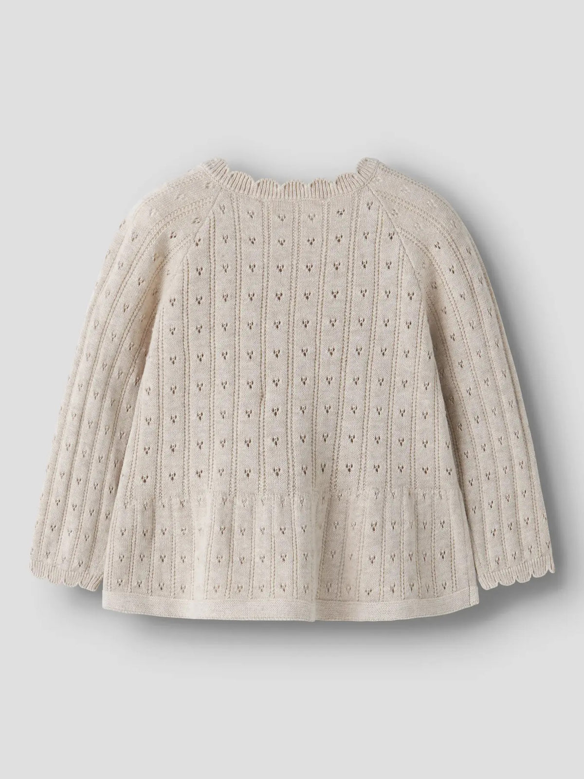 Oxenia LS Knit Cardigan - Peyote Melange