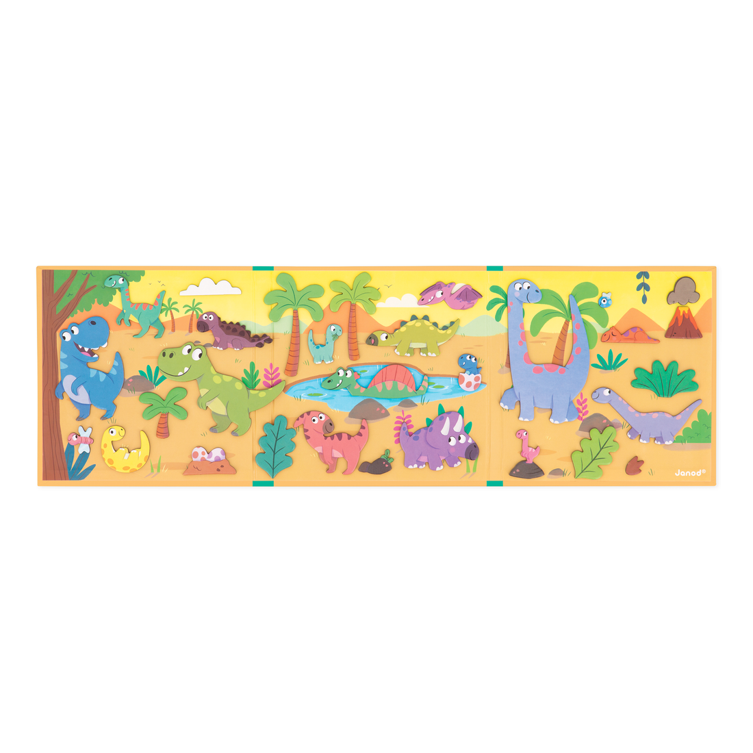 MAGNETI'STORIES - DINOSAURS - 30 PIECES