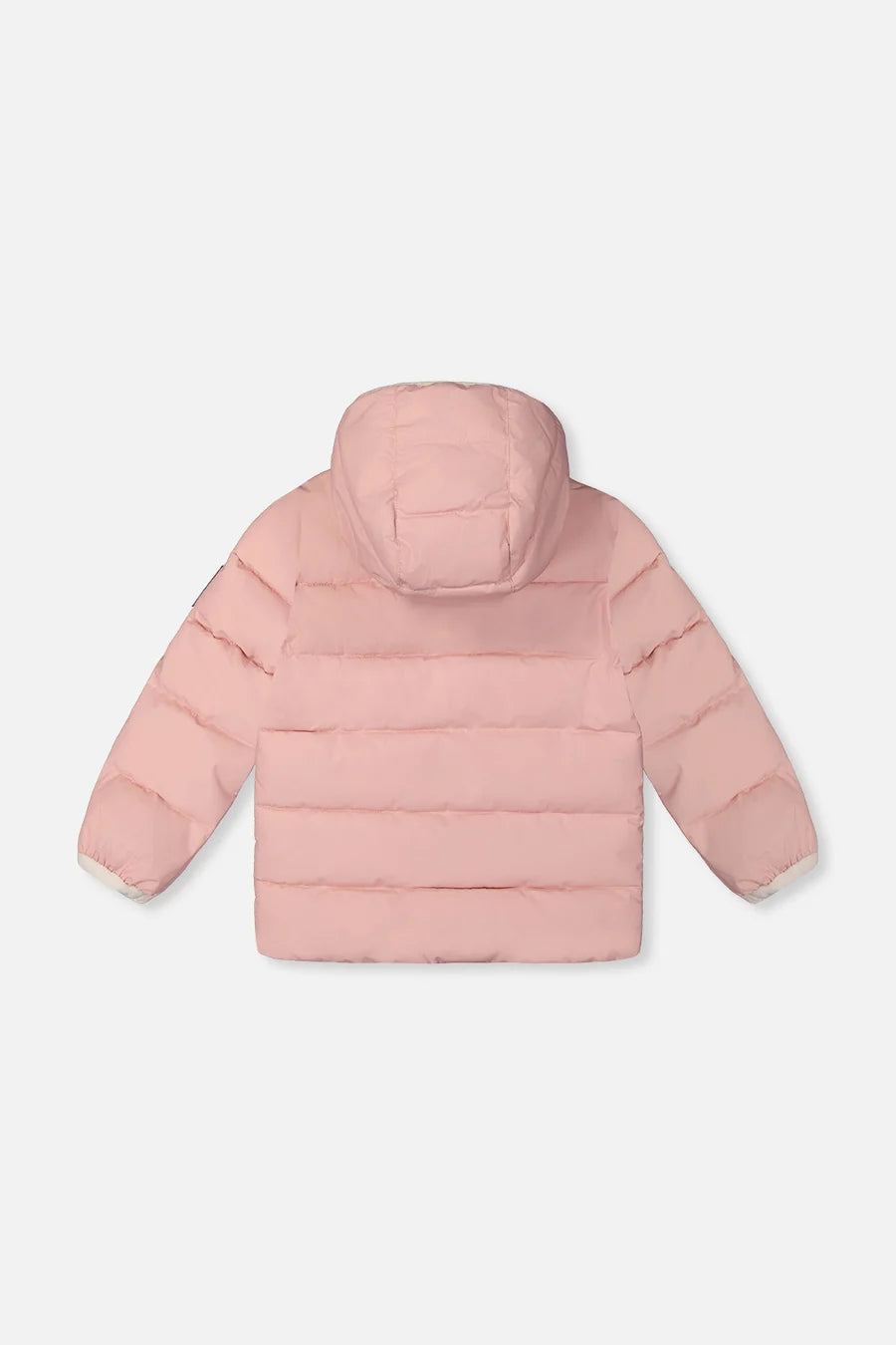 Winter Jacket Adapted For Car Seats Pale Dusty Pink