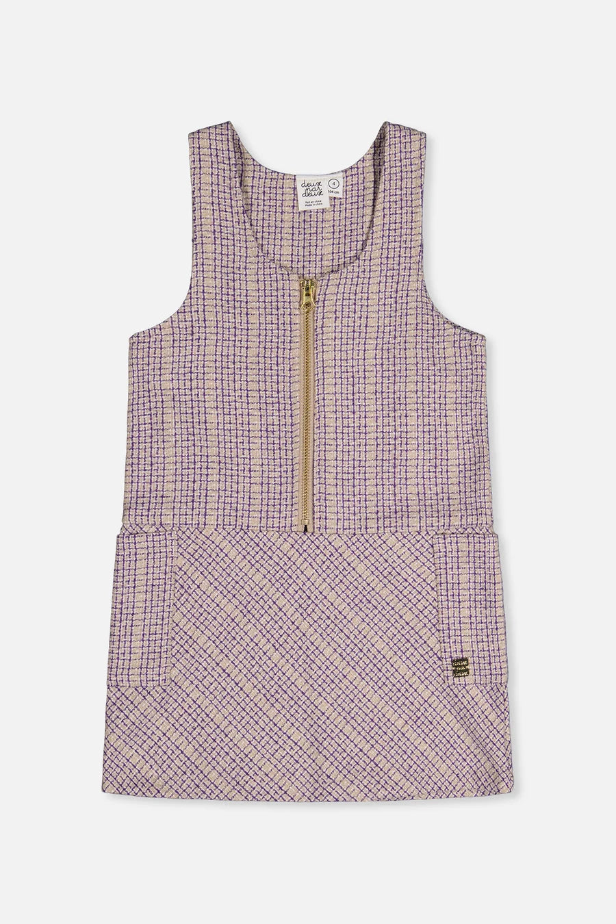Jumper Purple Checkered