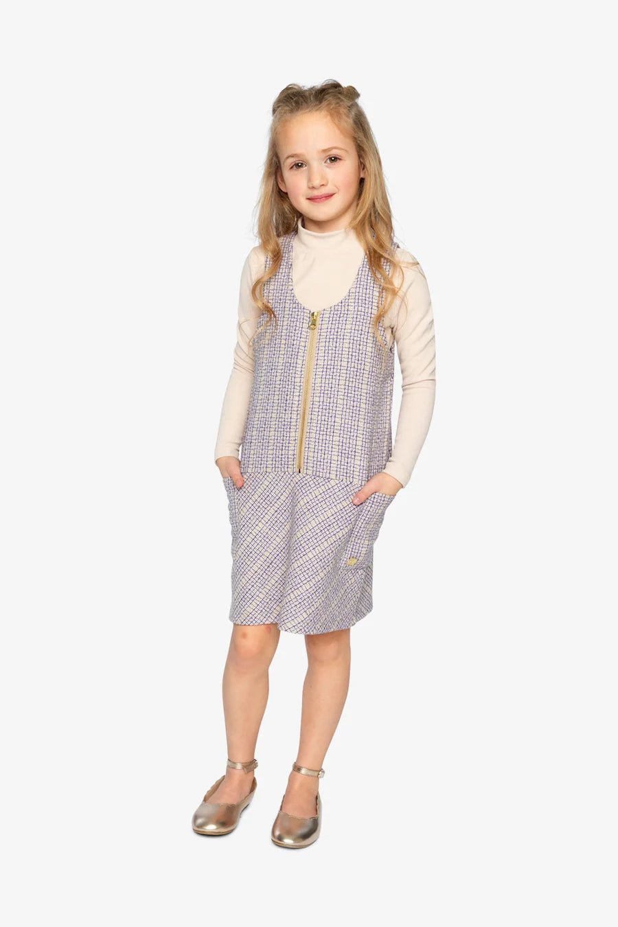 Jumper Purple Checkered