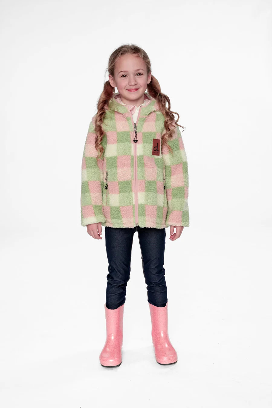 Reversible Mid-Season Jacket Pink