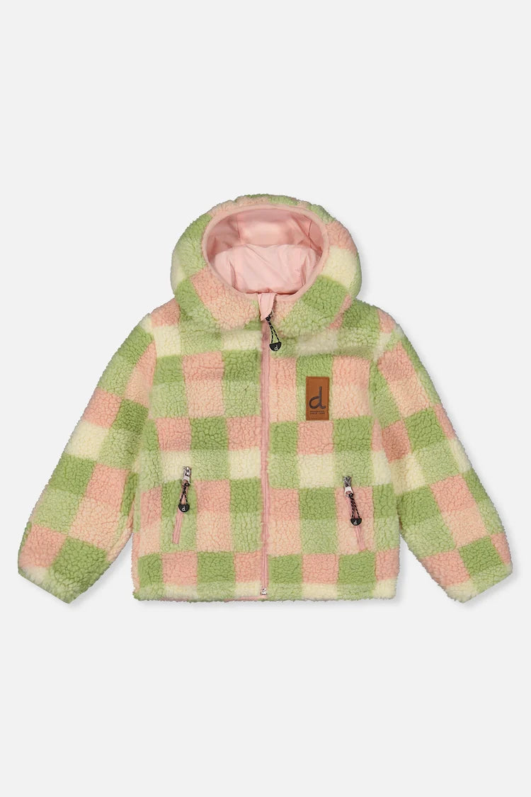 Reversible Mid-Season Jacket Pink